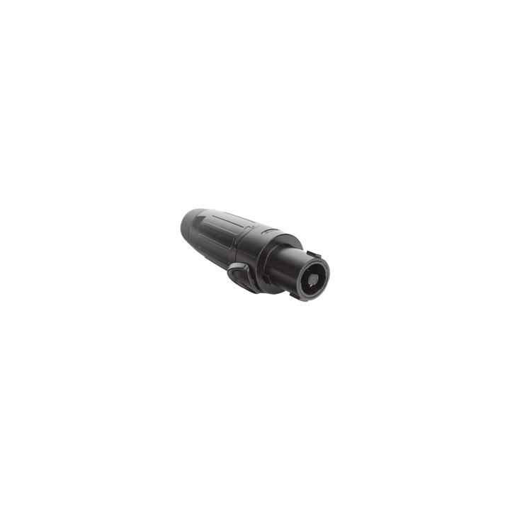 Conector Speakon | Hembra | 4 polos | carcasa negra | Cable AWG10 | 30A