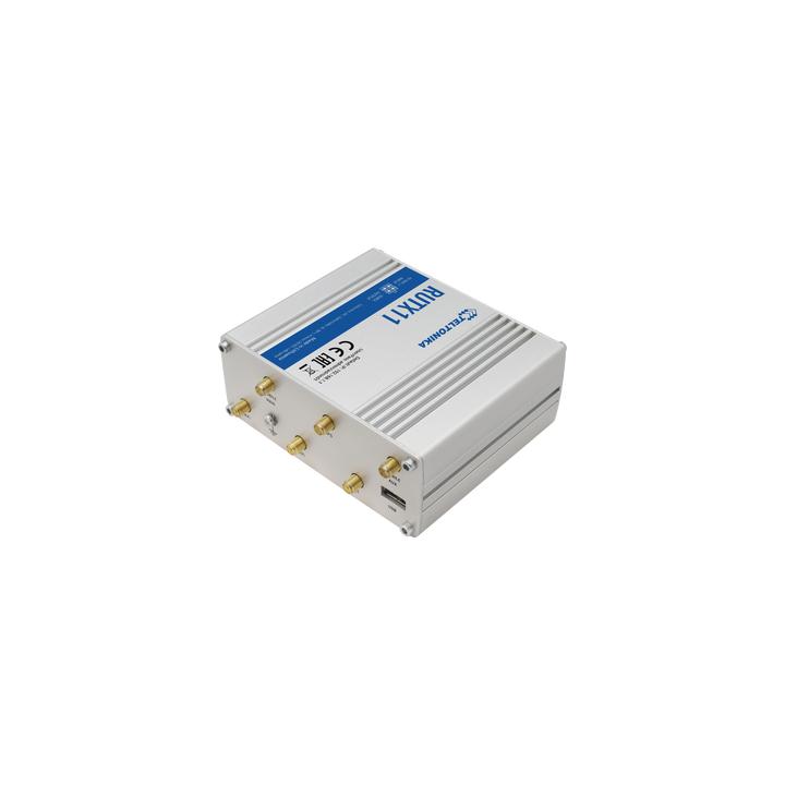 Router Industrial LTE 4.5G Cat 6 / 300 Mbps / WiFi 5 Dual Band / 4 Puertos Gigabit / Doble SIM / GNSS / PoE