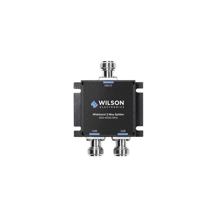 Divisor de potencia (Splitter) de dos vías para 600-4000 MHz.
