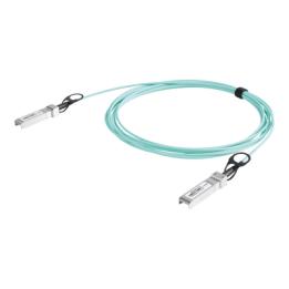 Cable AOC SFP+ de 1&10 Gbps a 1&10 Gbps / Cable de fibra óptica Activo / Longitud: 10 metros