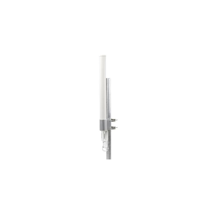 Antena omnidireccional, potente cobertura de 360°, doble polaridad MIMO 2x2, frecuencia 2 GHz (2.35-2.55 GHz) de 10 dBi