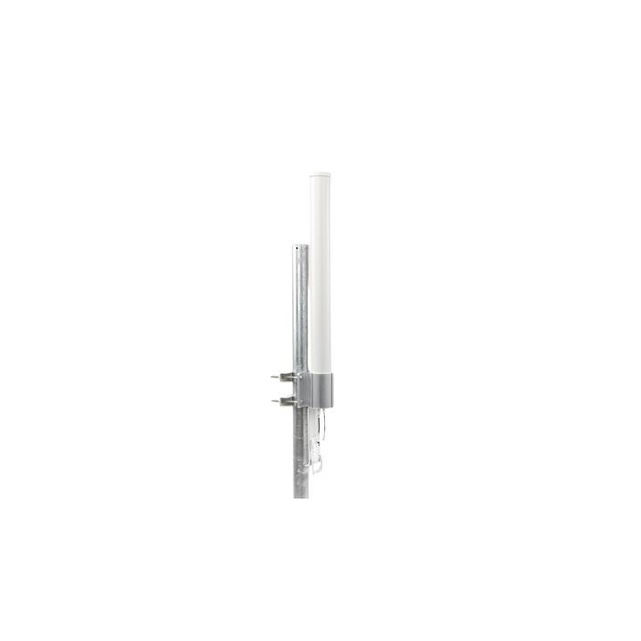 Antena omnidireccional, potente cobertura de 360°, doble polaridad MIMO 2x2, frecuencia 2 GHz (2.35-2.55 GHz) de 10 dBi