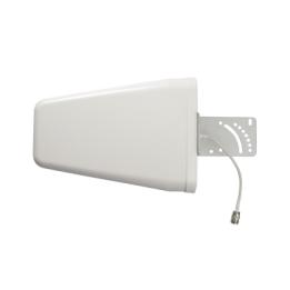 Antena Direccional de Banda Ancha de Alto Desempeño, 698-960 MHz / 1695-2700 MHz, conector N hembra. 50 Ohm de