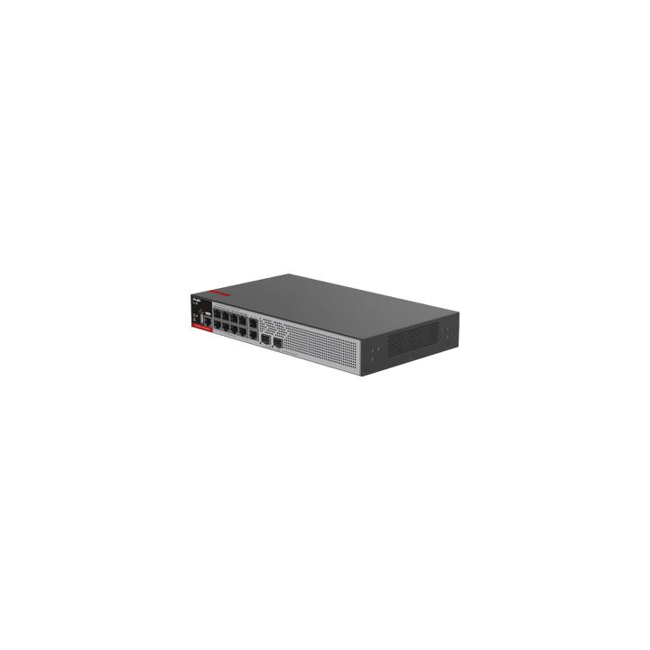 Switch PoE+ Empresarial 125 Watts, Administrable L2+, 8 Puertos PoE Gigabit , 2 Puertos Uplink Gigabit y 2 Puertos