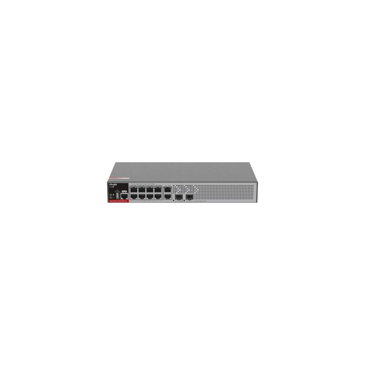 Switch PoE+ Empresarial 125 Watts, Administrable L2+, 8 Puertos PoE Gigabit , 2 Puertos Uplink Gigabit y 2 Puertos