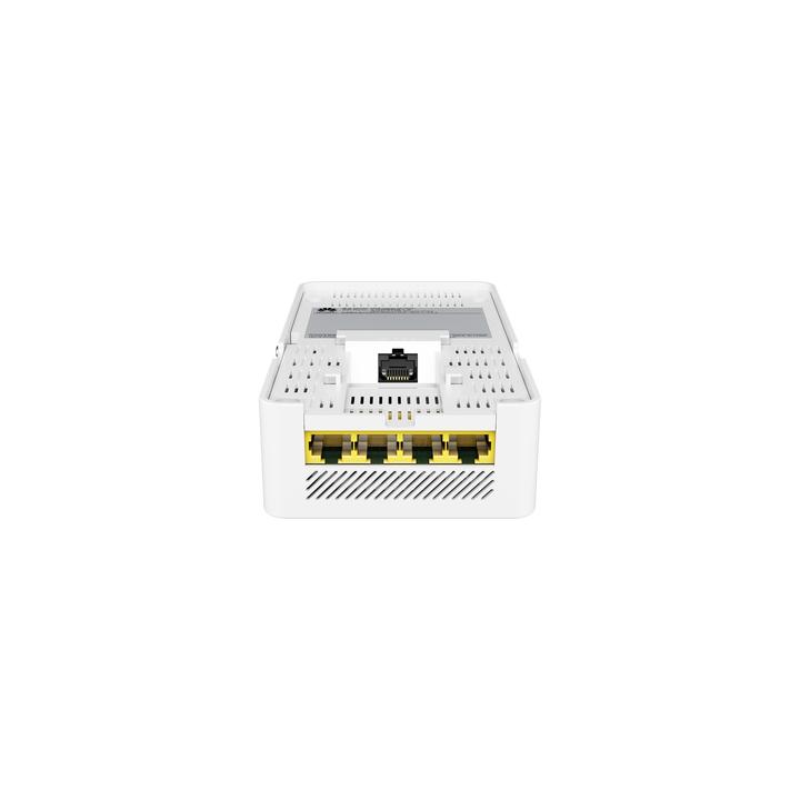 Punto de Acceso eKi Wi-Fi 6 para pared / Hasta 128 Clientes / 2.9 Gbps / MU-MIMO / 1 Puerto Gigabit PoE in / 4 Puertos