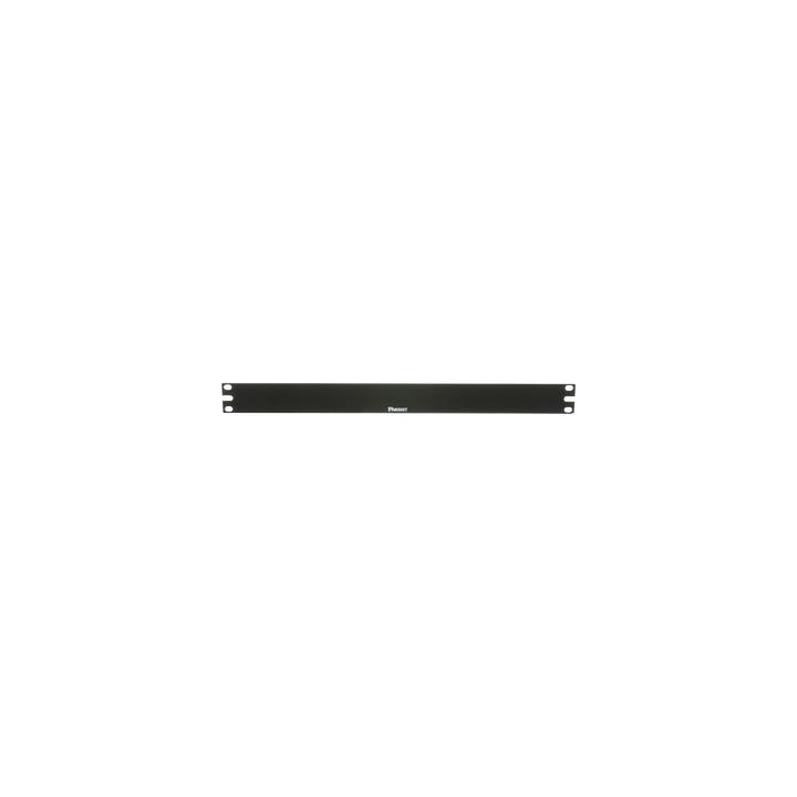 Tapa Ciega Para Rack Estándar de 19in, Plano, de Acero, 1UR, Color Negro