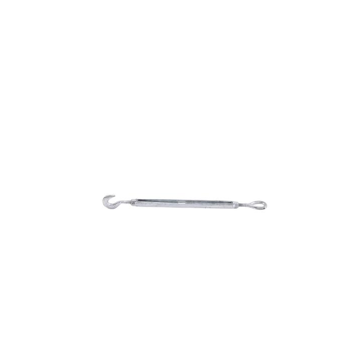 Tensor de 1/2" x 12" Acero Forjado OJO-GANCHO Galv. Inmersión en Caliente (Carga Max. 1500 lbs).