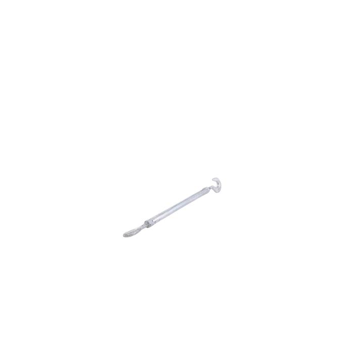 Tensor de 1/2" x 12" Acero Forjado OJO-GANCHO Galv. Inmersión en Caliente (Carga Max. 1500 lbs).