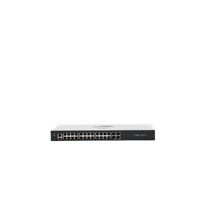 Switch cnMatrix EX1028  de 24 puertos Gigabit Ethernet y 4 SFP, Capa 2,  gestión en la nube