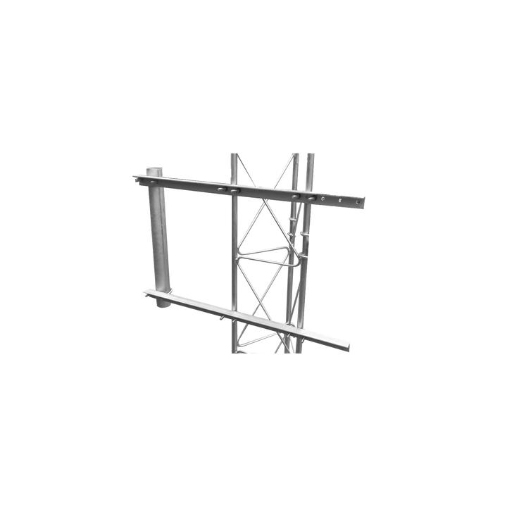 Brazo para Torre Arriostrada de Ángulo para tramos de 30, 35 y 45 cm de ancho.