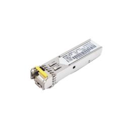Transceptor mini-Gbic SFP 1G LC TX:1550nm RX:1310 para fibra Mono Modo 20 Km WDM, Requiere MGB-LA20