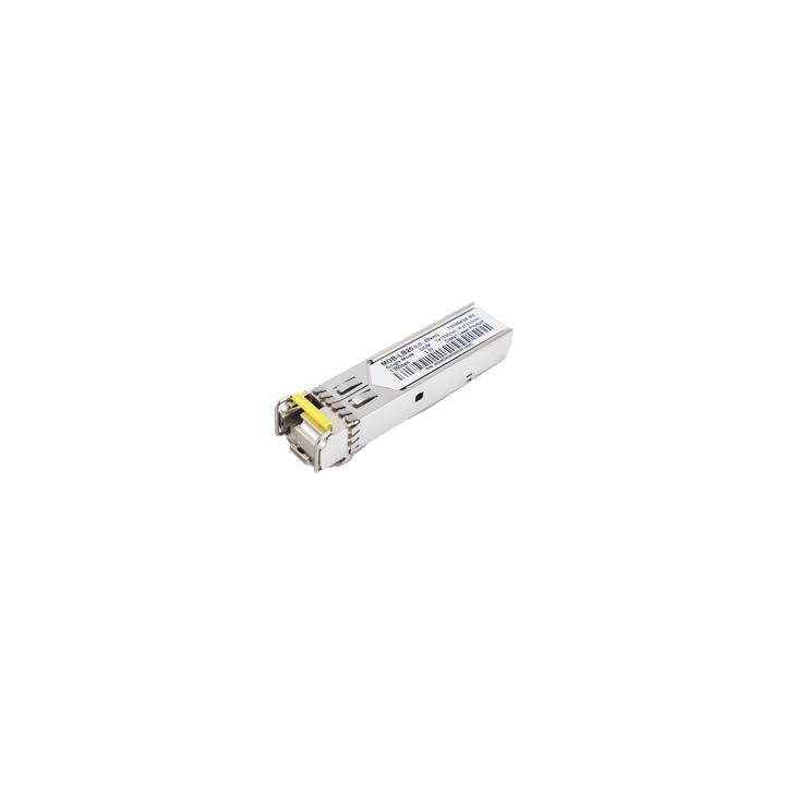 Transceptor mini-Gbic SFP 1G LC TX:1550nm RX:1310 para fibra Mono Modo 20 Km WDM, Requiere MGB-LA20