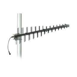 Antena LPDA de Alta Ganancia/ ESPECIAL PARA AMPLIFICADORES DE UNA A CINCO BANDAS DE FRECUENCIA/ 698-2700 MHz/ 12.15 dBi
