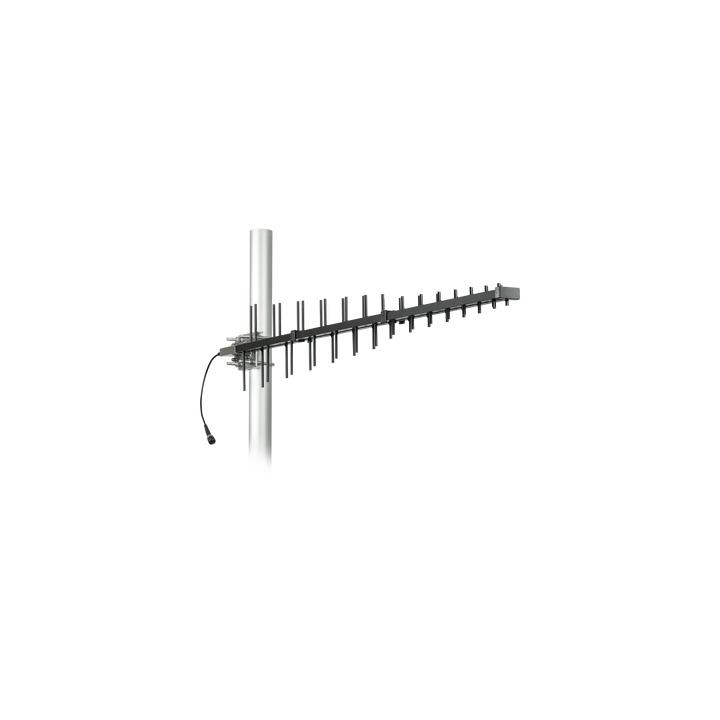 Antena LPDA de Alta Ganancia/ ESPECIAL PARA AMPLIFICADORES DE UNA A CINCO BANDAS DE FRECUENCIA/ 698-2700 MHz/ 12.15 dBi