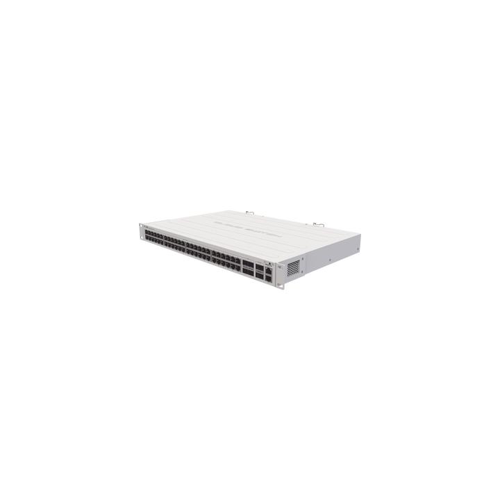 (CRS354-48G-4S+2Q+RM) Cloud Router Switch 48 puertos Gigabit Ethernet, 4 puertos SFP+ 10G, 2 puertos QSFP+ 40G, Montaje