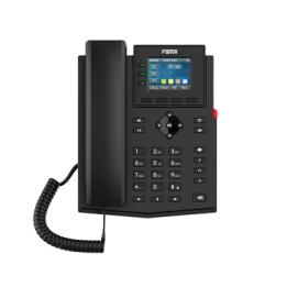 Teléfono 2 Hilos para switch PN8 y PN24 /empresarial para 4 líneas SIP con pantalla LCD de 2.4 pulgadas a color, Opus