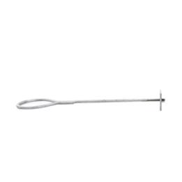 Ancla de Losa o Pared de 63-65 cm. de 13 cm diámetro de argolla Galvanizado por Inmersión.