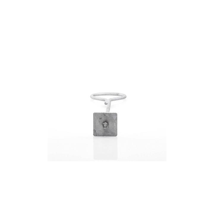 Ancla de Losa o Pared de 63-65 cm. de 13 cm diámetro de argolla Galvanizado por Inmersión.