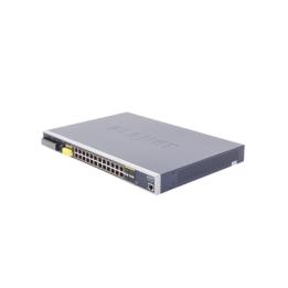 Switch PoE Industrial Capa 3, Con 24 Puertos PoE Gigabit  802.3af/at, 4 Puertos SFP Compartidos 100 / 1000X, Soporta