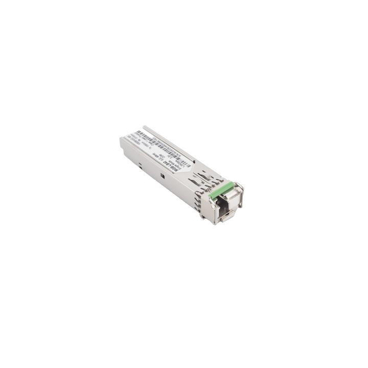 Transceptor mini-Gbic SFP 1G LC TX:1550nm RX:1310 para fibra Mono Modo 40 Km WDM, Requiere MGB-LA40