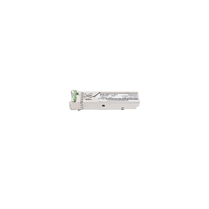Transceptor mini-Gbic SFP 1G LC TX:1550nm RX:1310 para fibra Mono Modo 40 Km WDM, Requiere MGB-LA40