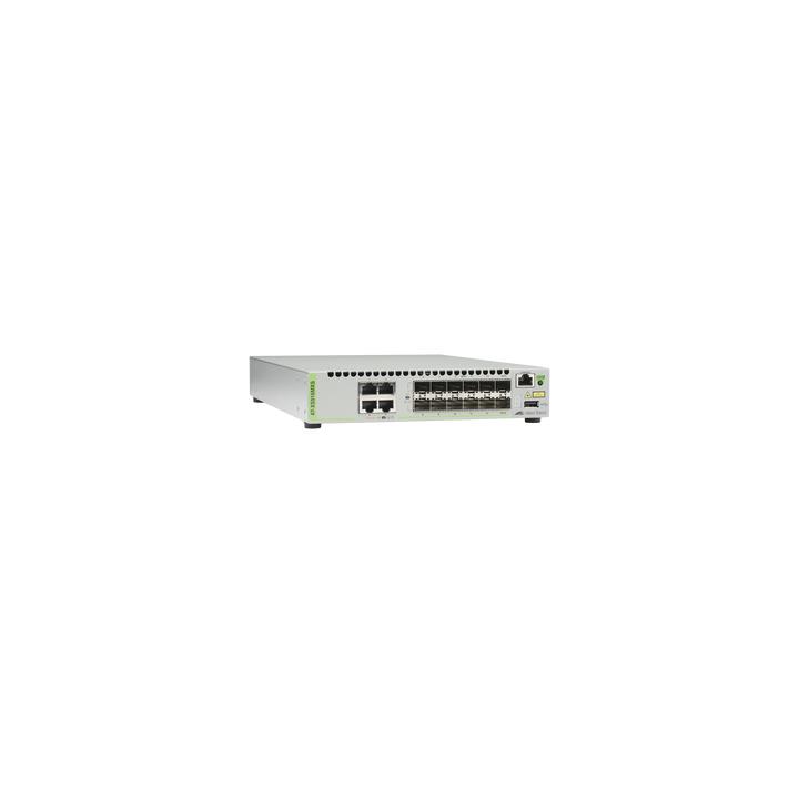 Switch Capa 3 Stackeable 10 Gigabit , 12 puertos SFP/SFP+ 10G y 4 puertos 100/1000/10G Base-T (RJ-45)