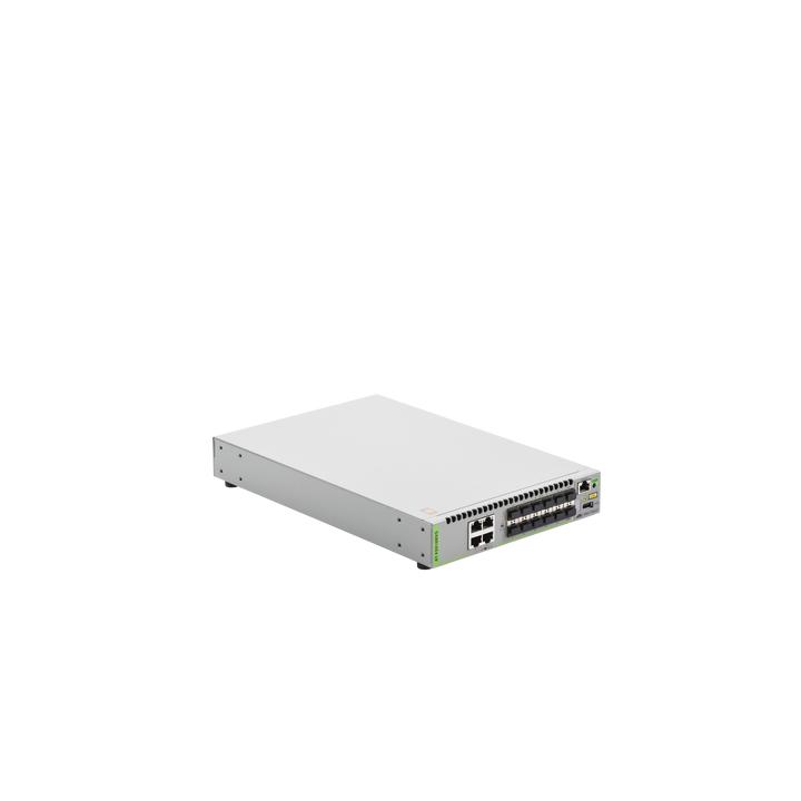 Switch Capa 3 Stackeable 10 Gigabit , 12 puertos SFP/SFP+ 10G y 4 puertos 100/1000/10G Base-T (RJ-45)
