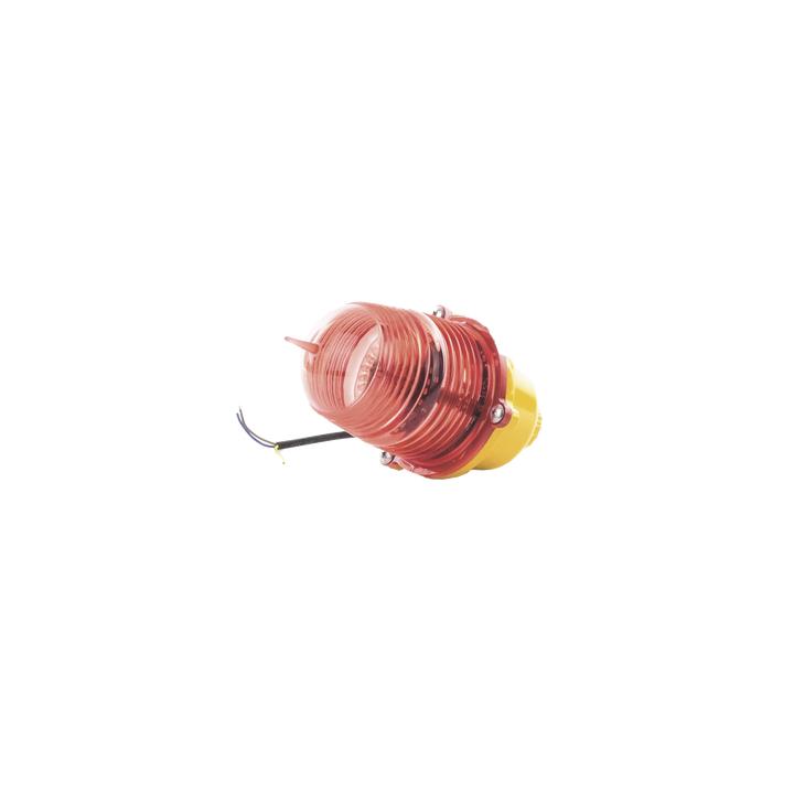 Estrobo Led de Obstrucción Color Rojo (110 Vca de Entrada) / Luz fija