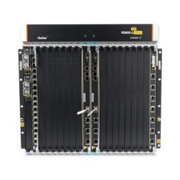 OLT Carrier Class Modular GPON, 16 Ranuras de Servicio, Incluye 1 Tarjeta de Servicio, crecimiento hasta 256 puertos