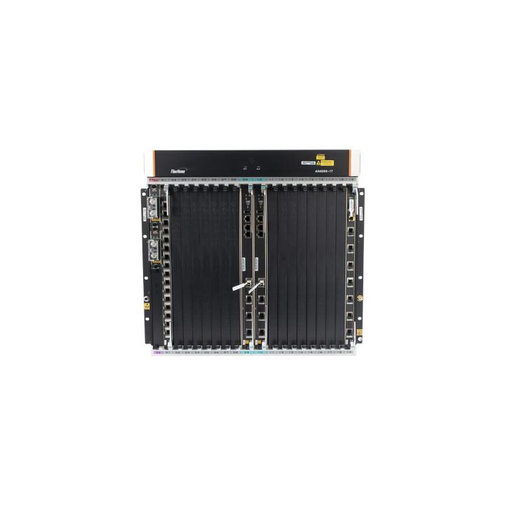OLT Carrier Class Modular GPON, 16 Ranuras de Servicio, Incluye 1 Tarjeta de Servicio, crecimiento hasta 256 puertos