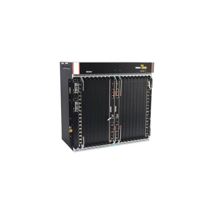 OLT Carrier Class Modular GPON, 16 Ranuras de Servicio, Incluye 1 Tarjeta de Servicio, crecimiento hasta 256 puertos