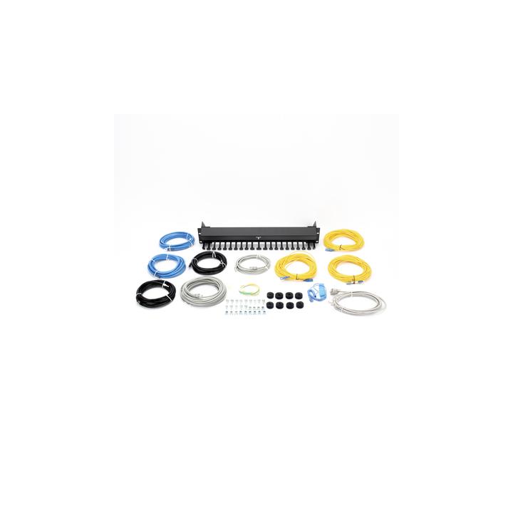 OLT Carrier Class Modular GPON, 16 Ranuras de Servicio, Incluye 1 Tarjeta de Servicio, crecimiento hasta 256 puertos