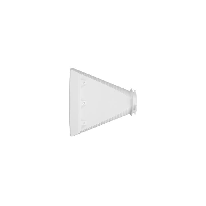 Antena sectorial asimétrica tipo HORN de 60 grados de apertura de 16 dBi, 5 GHz (5.150 - 5.850 MHz) para equipos