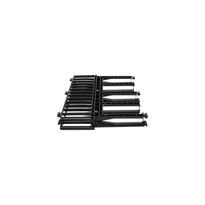Organizador de Cables Horizontal NetManager de Alta Densidad, Doble (Frontal y Posterior), Para Rack de 19in, 1UR,