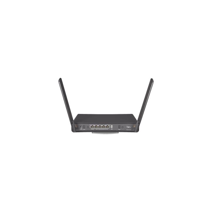 (hAP ac3)  Router inalámbrico de doble banda con 5 puertos Gigabit Ethernet y antenas externas de alta ganancia