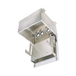 Gabinete PanZone Premium, de Montaje en Techo, Con 8 UR Para Equipo Pasivo, Fabricado en Acero, Color Blanco