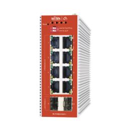 Switch L2+ PoE Industrial / Administración Cloud-Web-CLI / 8 Puertos PoE af/at 100/1000 Mbps / 2 Puertos SFP Gigabit /
