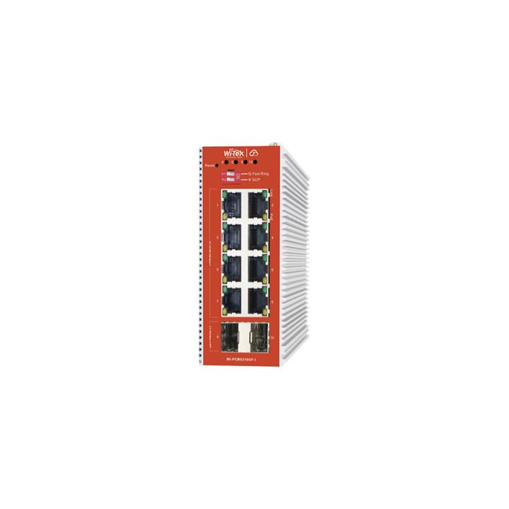 Switch L2+ PoE Industrial / Administración Cloud-Web-CLI / 8 Puertos PoE af/at 100/1000 Mbps / 2 Puertos SFP Gigabit /