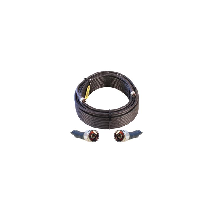 Jumper Coaxial con Cable Wilson-400 | Conector N Macho en los Extremos | 30.48 Metros (100 Pies) de Longitud