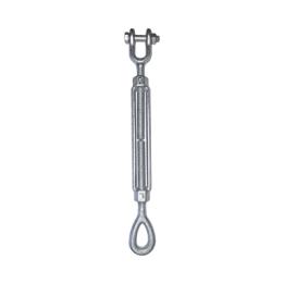 Tensor de 1/2" x 12" Acero Forjado OJO-QUIJADA Galv. Inmersión en Caliente (Carga Max. 2200 lbs).