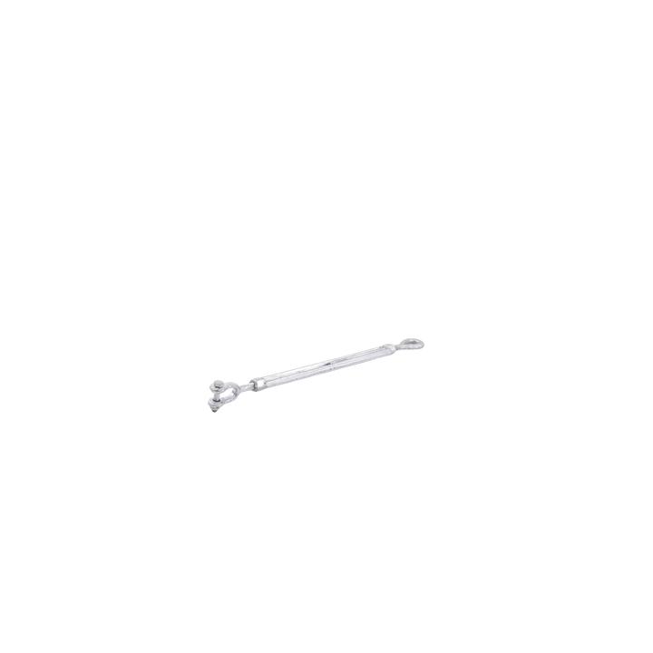 Tensor de 1/2" x 12" Acero Forjado OJO-QUIJADA Galv. Inmersión en Caliente (Carga Max. 2200 lbs).
