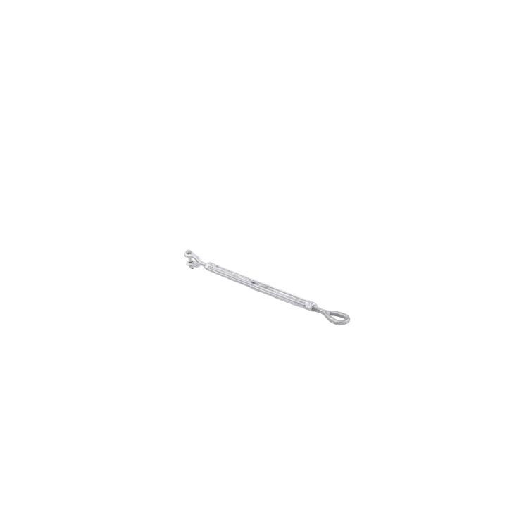 Tensor de 1/2" x 12" Acero Forjado OJO-QUIJADA Galv. Inmersión en Caliente (Carga Max. 2200 lbs).