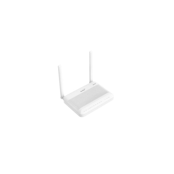 ONU GPON WiFi (2.4/5 GHz), 2 antenas de 5 dBi, Compatible con OLT de Terceros, MIMO 2x2, 4 puertos Gigabit + 1 POTS +