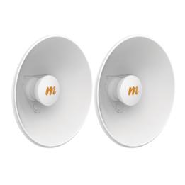 Par de Antenas Modulares Dual Slant, 4.9 - 6.4 GHz, Dimensiones (27 cm), Apertura 45°, Ganancia de 20 dBi, Diseñadas
