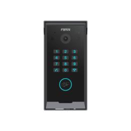 Videoportero Slim IP SIP con Cámara HD, IP IP65, Teclado Numérico y Relé, Apertura por BLE, Tarjeta, Remoto,