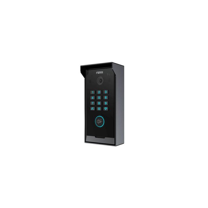 Videoportero Slim IP SIP con Cámara HD, IP IP65, Teclado Numérico y Relé, Apertura por BLE, Tarjeta, Remoto,