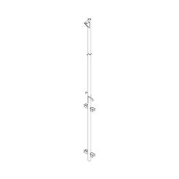 Pluma de Aluminio de 4 metros CED.40  para Instalación de Tramos STZ (Con Polea).