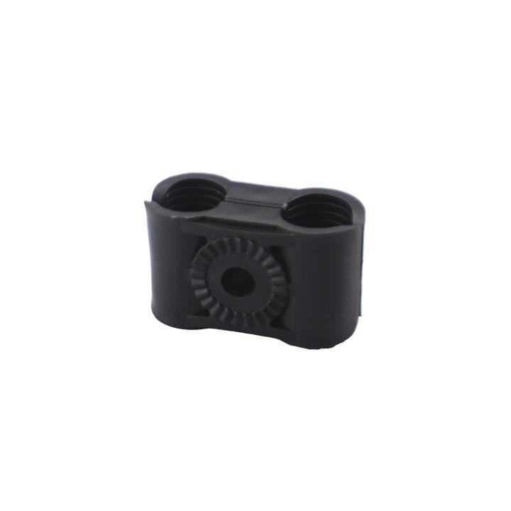 Paquete de 10 Sujetadores Plasticos Para Cable Coaxial de 1/2"