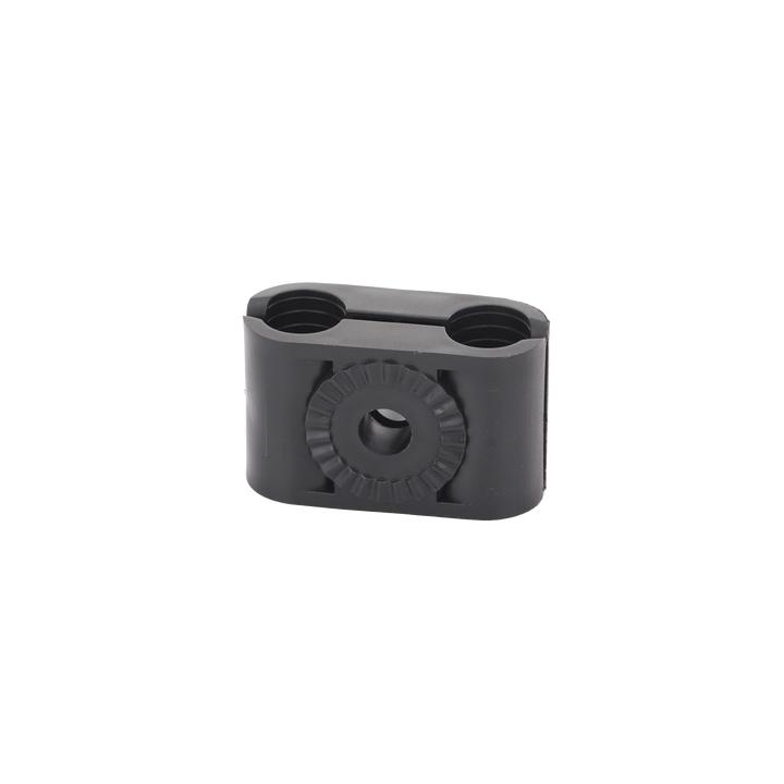 Paquete de 10 Sujetadores Plasticos Para Cable Coaxial de 1/2"